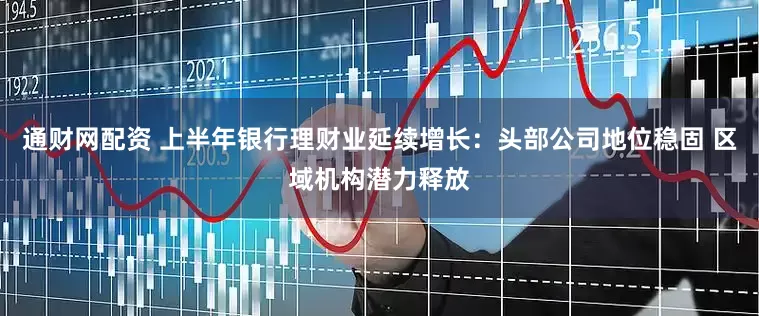 通财网配资 上半年银行理财业延续增长：头部公司地位稳固 区域机构潜力释放